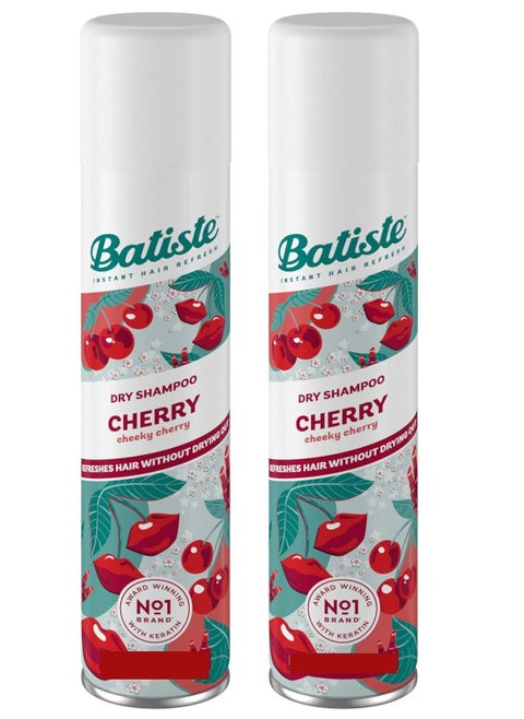 Batiste Shampoo Dry Cherry 6.73 Ounce (200ml) (2 Pack)