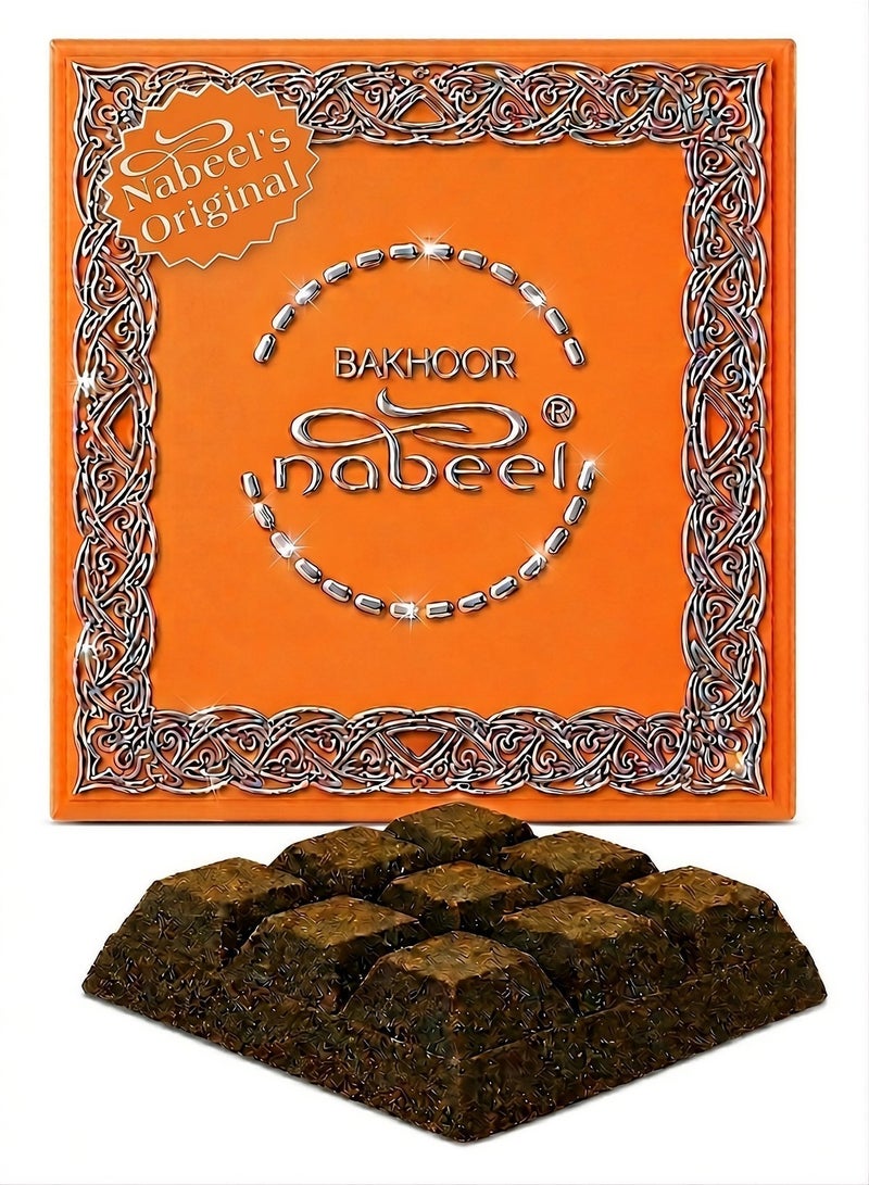 Nabeel Bakhoor Nabeel 40 Grams Beautiful Smelling Popular Oudh Incense Solid Perfume Bar - Image 1
