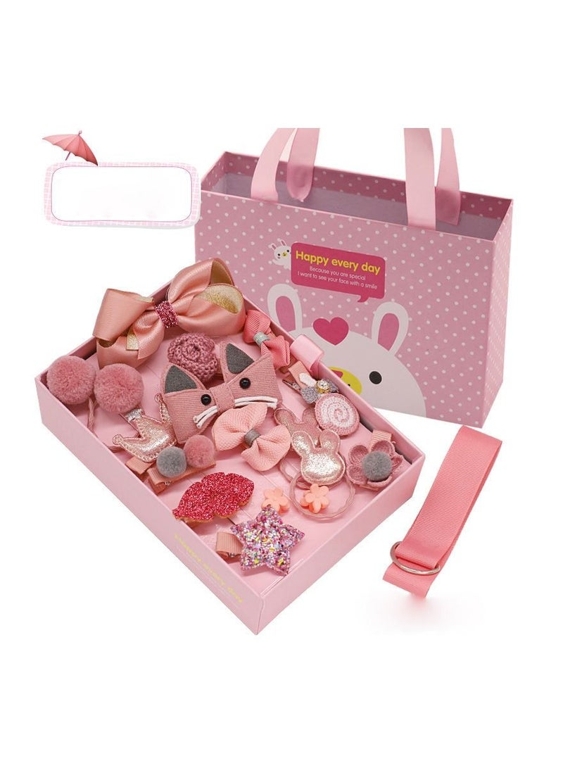 Theodor 18-Piece Girl Exquisite Headdress Set - Image 1