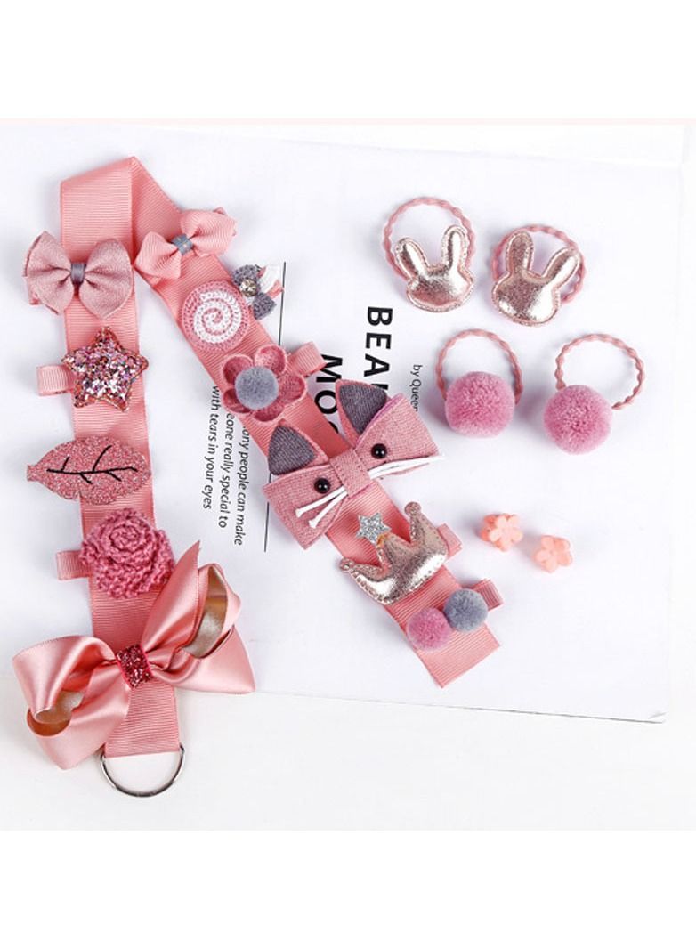 Theodor 18-Piece Girl Exquisite Headdress Set - Image 2