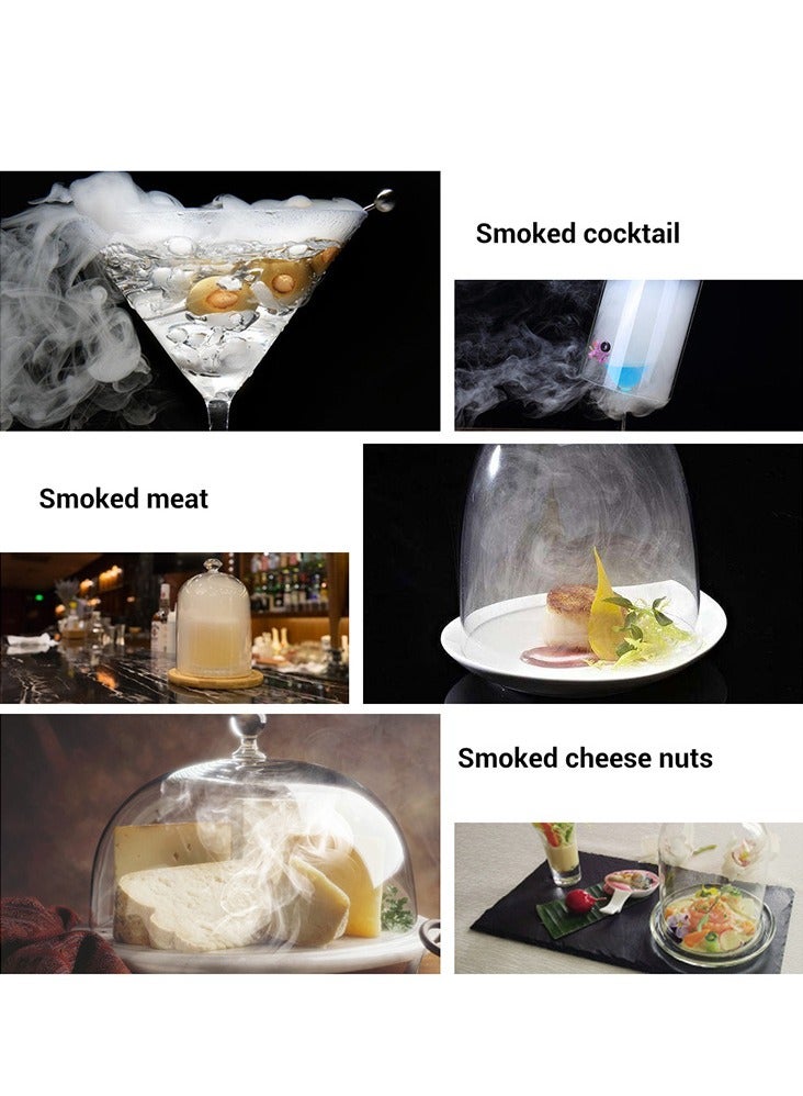 كوكتيل سموكر كيت المحمولة Smocking مصفاة مولد مدخن بارد محسن للشواء رقاقة الخشب نكهة أداة التسريب المطبخ مصفاة لبار الطبخ اللحوم المشروبات المشوية - Image 5