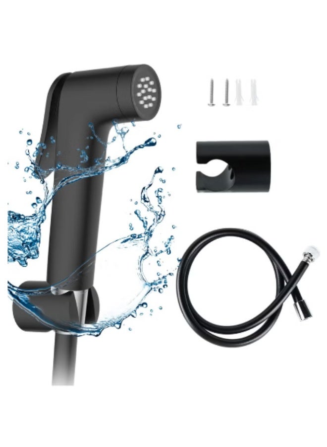 Hirospace Bidet Shattaf Set, Handheld Adjustable Bidet Sprayer for Toilet, Standard Muslim Shower Set, with Bathroom Bidet Spray Shattaf Hose - Image 1