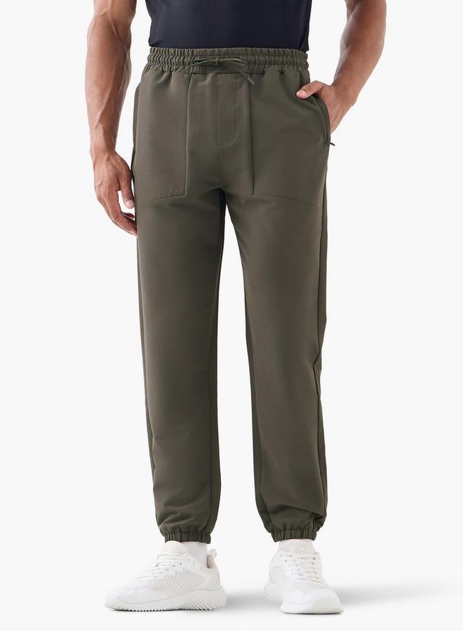 آكتف بنطلون رياضي برباط وجيوب - Image 1