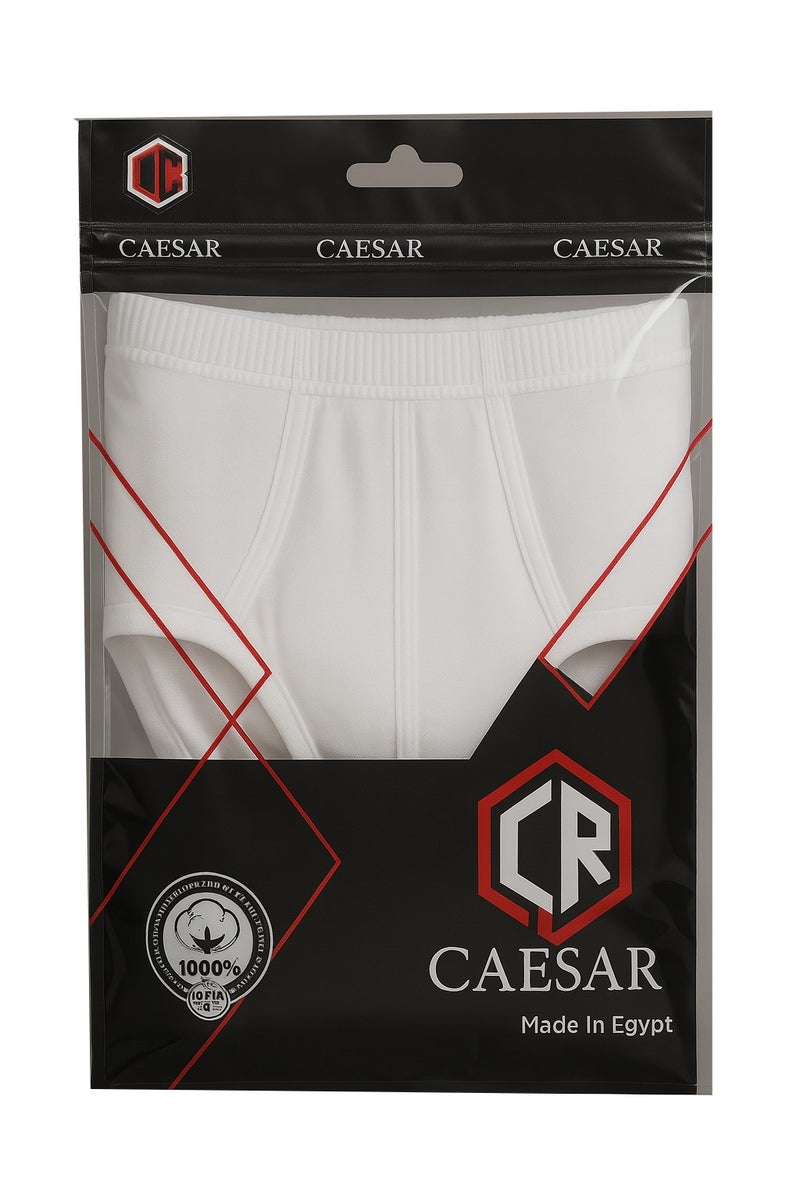 Caesar Men's white cotton underwear - Image 3