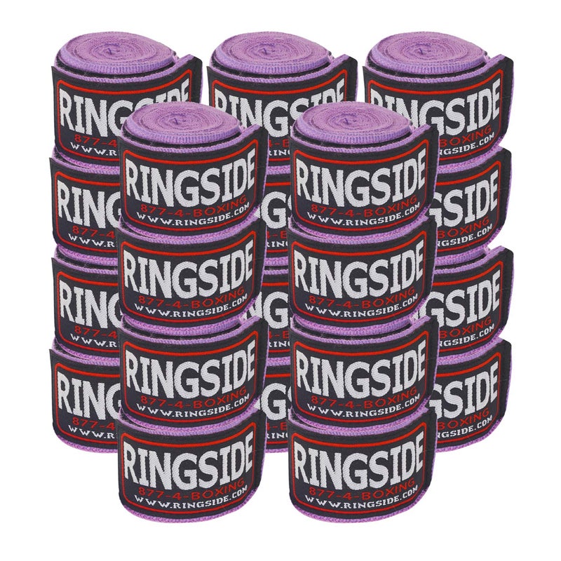 Ringside Mexican Style Boxing Hand Wraps (10 Pairs Pack), Gold - Image 3