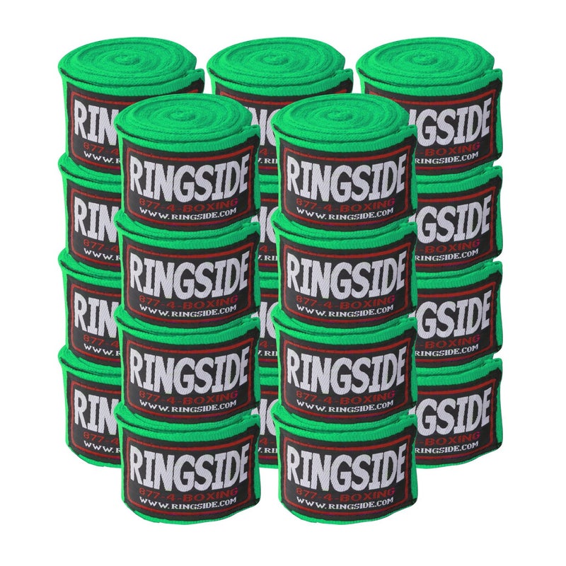 Ringside Mexican Style Boxing Hand Wraps (10 Pairs Pack), Gold - Image 2