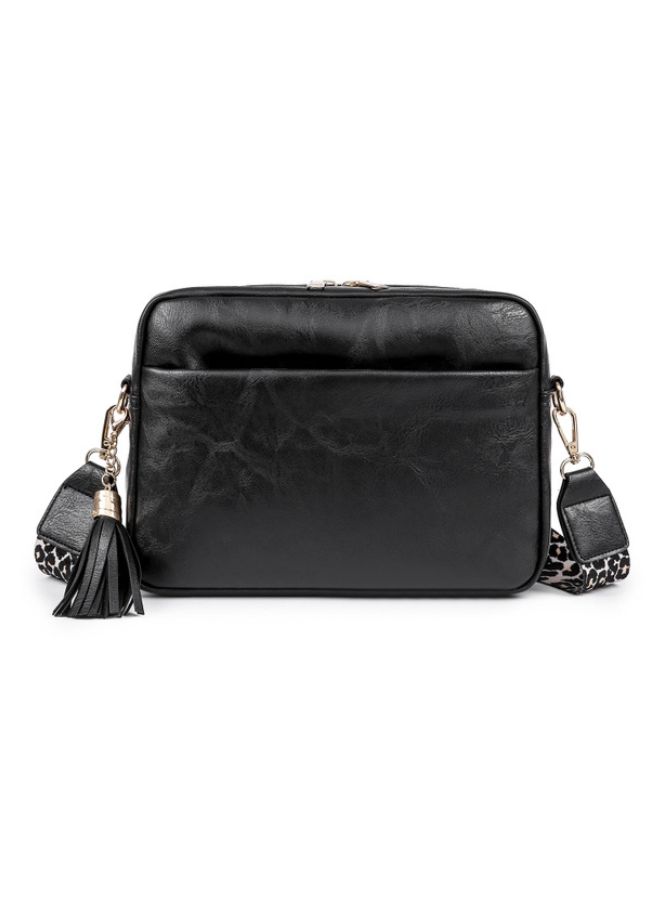 Black Leather Bag for Women  The Perfect Accessory for Everyday Style - Image 1