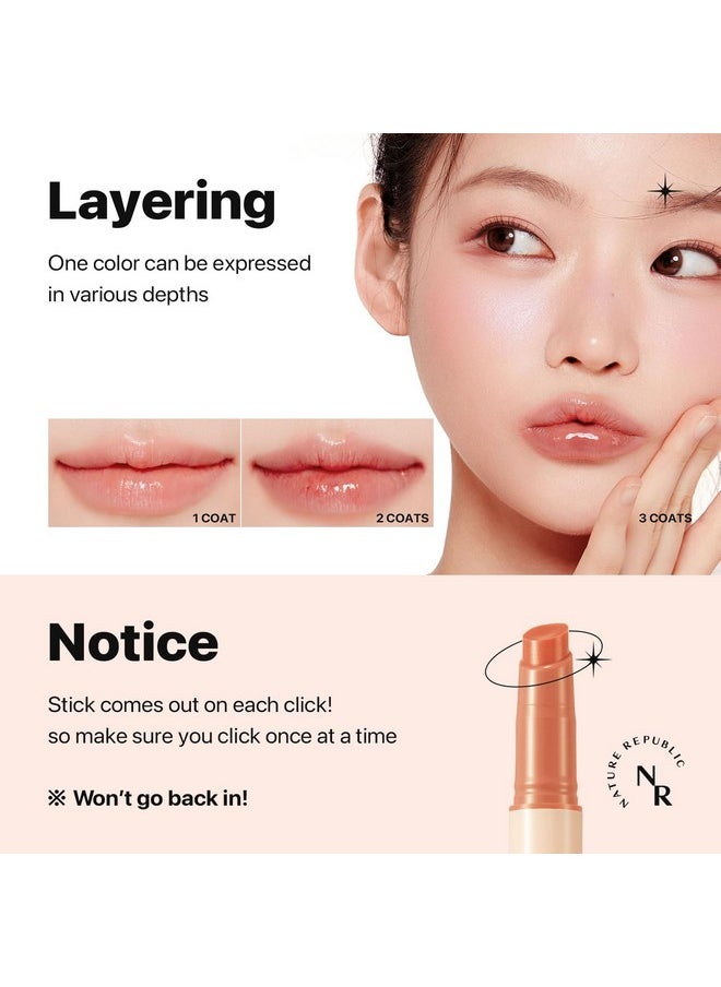 NATURE REPUBLIC - Honey Melting Lip (01 Apricot) Kbeauty Lip Plumper Tint Balm Korean Lip Glosscute Glow - Image 1
