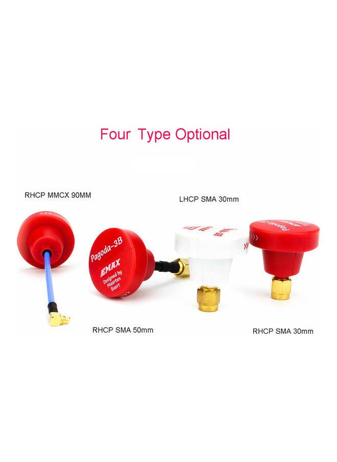 NIBEMINENT - 30mm 5.8G Transmission FPV Antenna 6 x 4 4cm - Image 1
