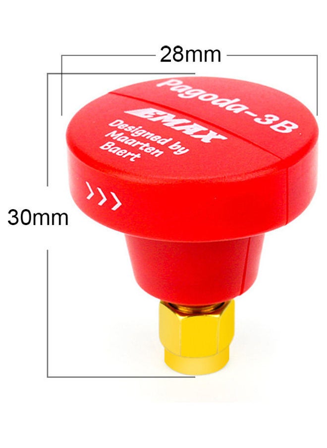 NIBEMINENT - 30mm 5.8G Transmission FPV Antenna 6 x 4 4cm - Image 1