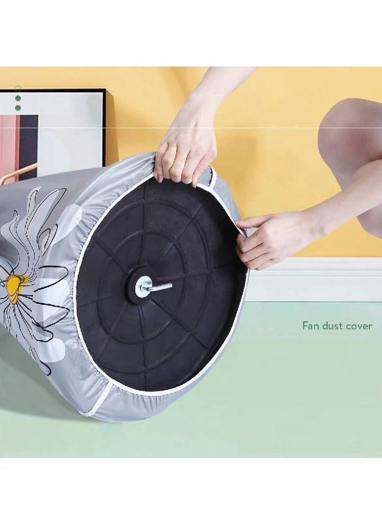 Generic Standing Fan Guard Dust Cover Dustproof Waterproof  - Image 2