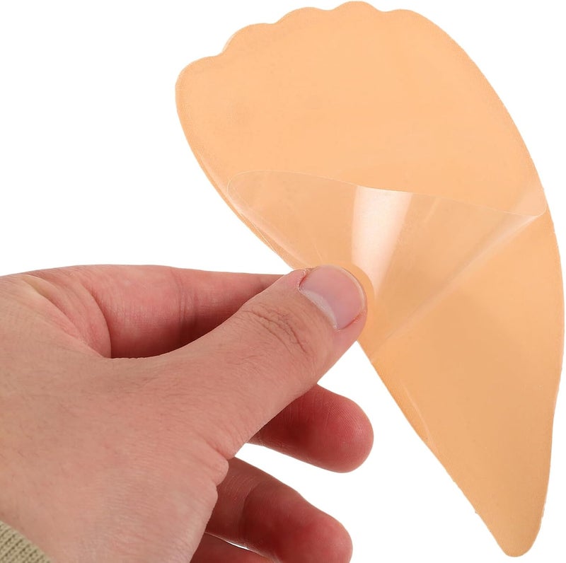 IMIKEYA Metatarsal Pads 2 Pairs Soft Forefoot Cushions Felt Foot Protection Insoles for Flat Feet High Heel Shock Absorption Prevent Blisters Inserts for Women - Image 3