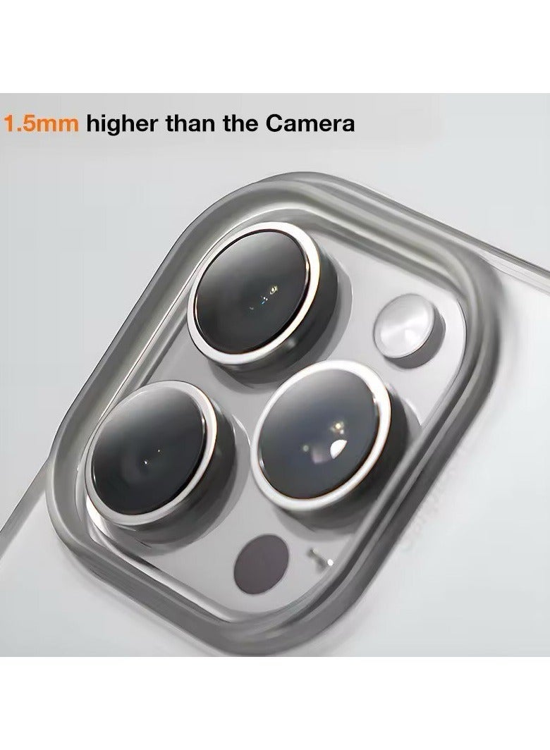 أكاليكس جراب ماج سيف الفاخر غير اللامع لهاتف آيفون 13 وآيفون 14، غطاء مغناطيسي رفيع مقاوم للصدمات | أسود - Image 5