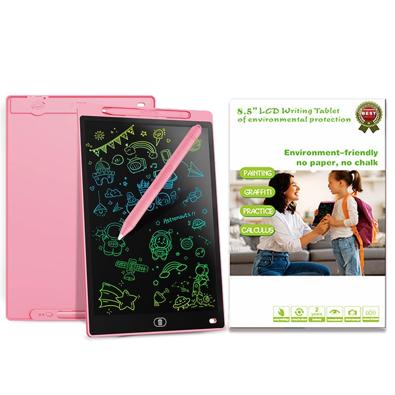 LCD Writing Tablet 8.5/10/12 Inch, Kids Drawing Board, One-Click Erase Electronic  Tablet