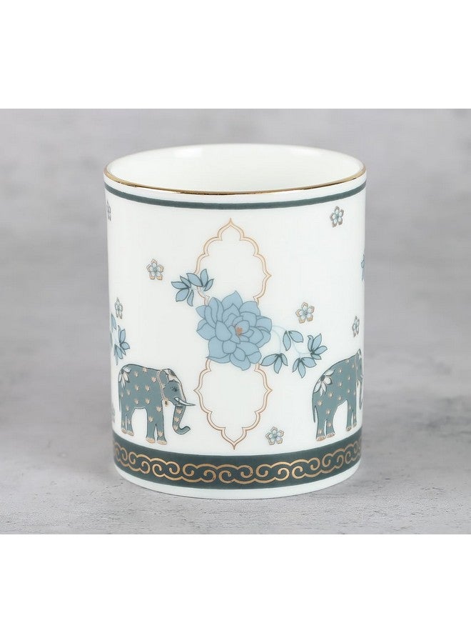 India Circus Bone China Petal Perfection Milk Mug with Premium Gift Box - 22 Carat Gold - Set of 2-360 ml Each (Milk Mug- 2 Pcs) - Image 4