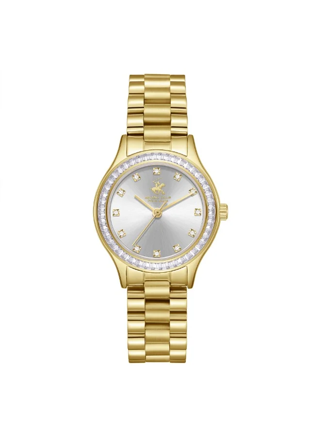 BEVERLY HILLS POLO CLUB BEVERLY HILLS POLO CLUB Women's Analog Silver Dial Watch - BP3639C.130