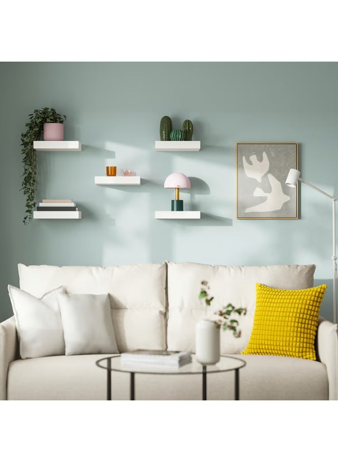IKEA (IKEA) رف حائط أبيض 30 × 26 سم - Image 2