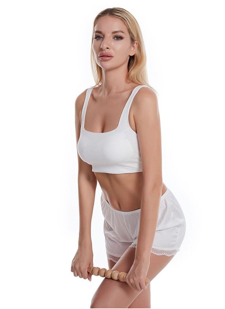 Wooden Body Massager with Five Rollers