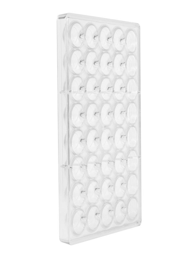 Chocolate World 2169 Clear Polycarbonate Chocolate Mold with 40 Cherry Cavities 28mm Diameter x 24mm High - Image 3