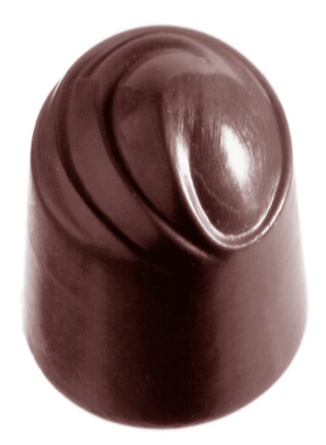 Chocolate World 2169 Clear Polycarbonate Chocolate Mold with 40 Cherry Cavities 28mm Diameter x 24mm High - Image 1