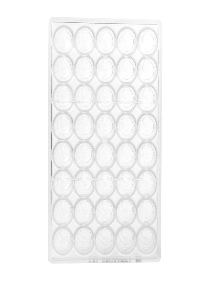 Chocolate World 2169 Clear Polycarbonate Chocolate Mold with 40 Cherry Cavities 28mm Diameter x 24mm High - Image 2