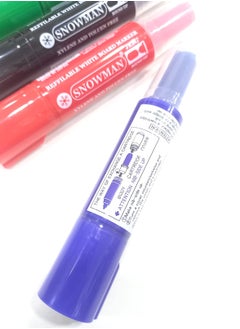 4 whiteboard pen with rounded tip + spare parts(Different colors: blue, black, red and green) - pzsku/ZBA47AA7B3D6C97B0A949Z/45/_/1707038042/a4894e7a-d55a-4d03-beb1-587bf2be4238