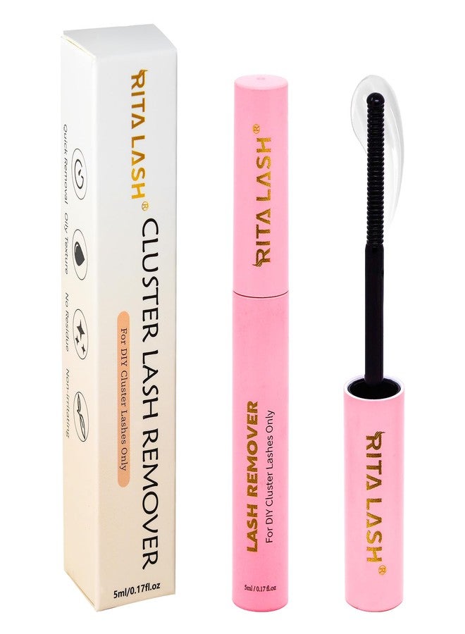 RITALASH Lash Remover for Lash Cluster Lash Glue Remover 5ML Lash Cluster Remover at Home DIY Lash Extension Remover Eyelash Glue Remover,Lash Bond and Seal Remover Self Use 5ML - Image 1