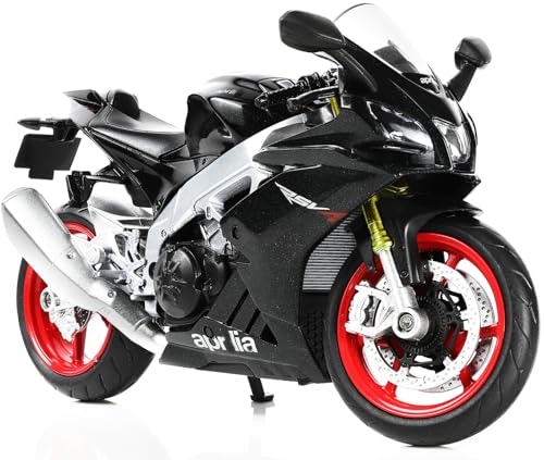 Risopen 1:12 Motorcycle Model Toy for Aprilia RSV4 RR1000 Metal Die-cast with Plastic Motorcycle Model Mini Moto Gift for Adult - Image 1