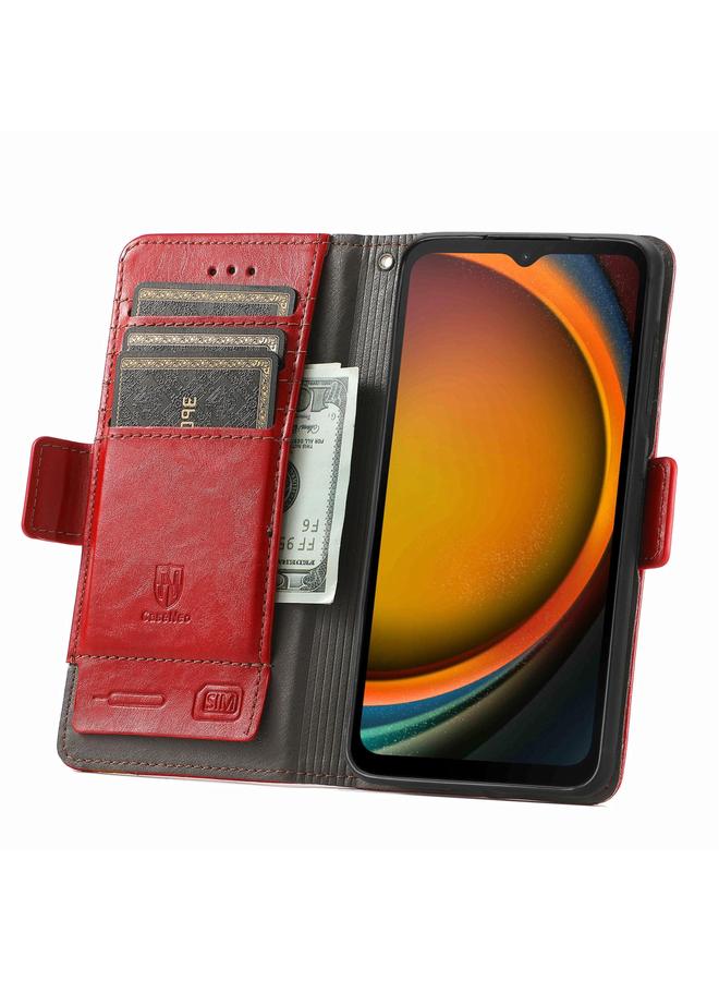 S-TOP Case For Samsung Galaxy Xcover 7 CaseNeo Splicing Dual Magnetic Buckle Leather Phone Case - Image 3