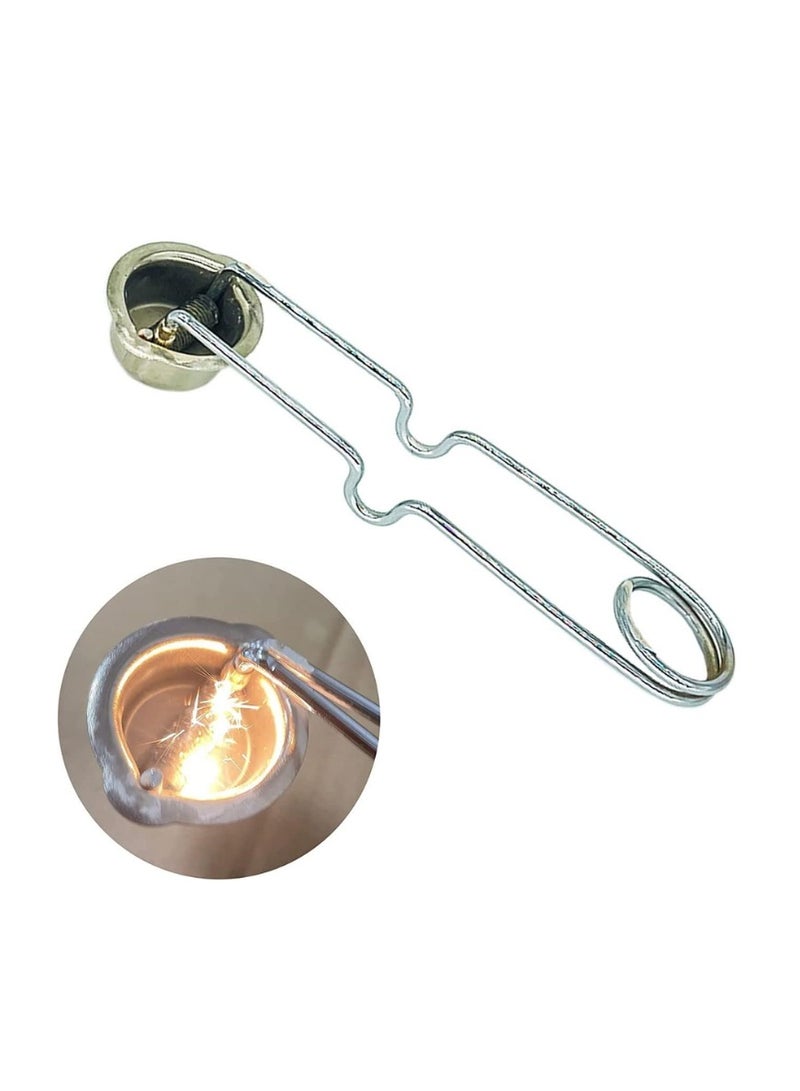 KNP Golden Fuji Round Type Spark Lighter is a Reliable and Durable Tool Designed for Igniting Various Types of Fuel Sources. - Image 3