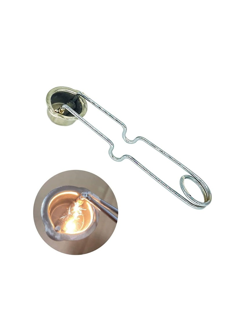 KNP Golden Fuji Round Type Spark Lighter is a Reliable and Durable Tool Designed for Igniting Various Types of Fuel Sources. - Image 2