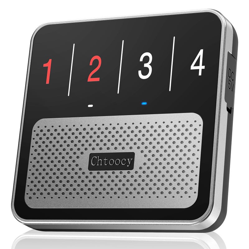 Chtoocy Upgraded Driveway Alarm Radar IR Dual Detection 12 Mile Long Range Wireless Driveway Alarm 3 Sensitivity Levels Solar Power Waterproof Motion Sensor Only Receiver - Image 2
