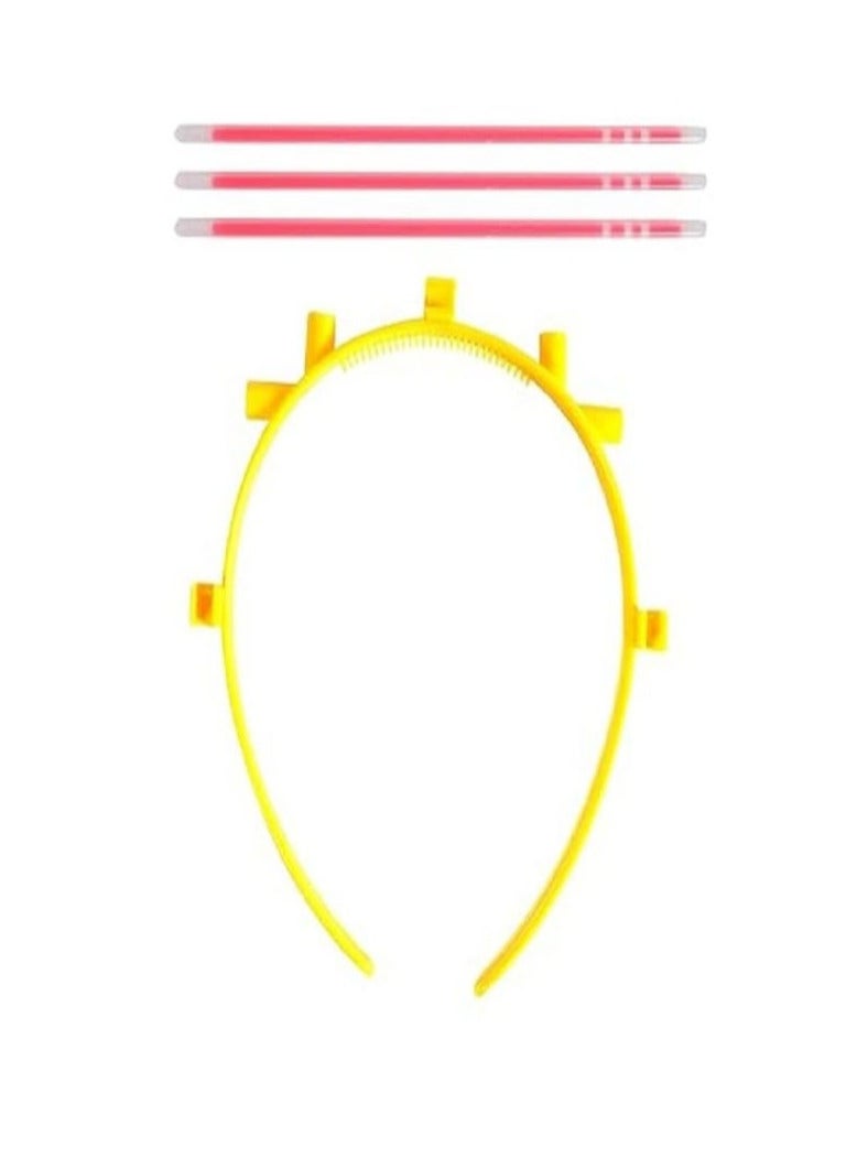 Mickey Mouse Glow in the Dark Hairpin "Yellow" - Image 2