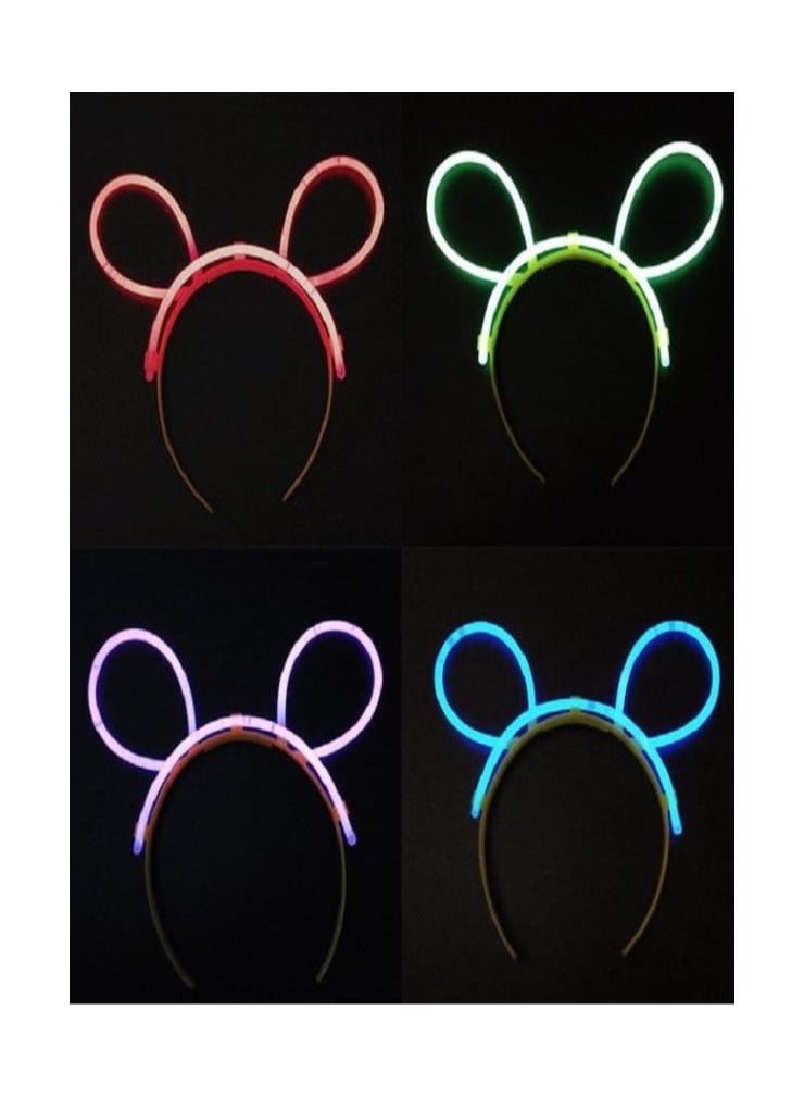 Mickey Mouse Glow in the Dark Hairpin "Yellow" - Image 4