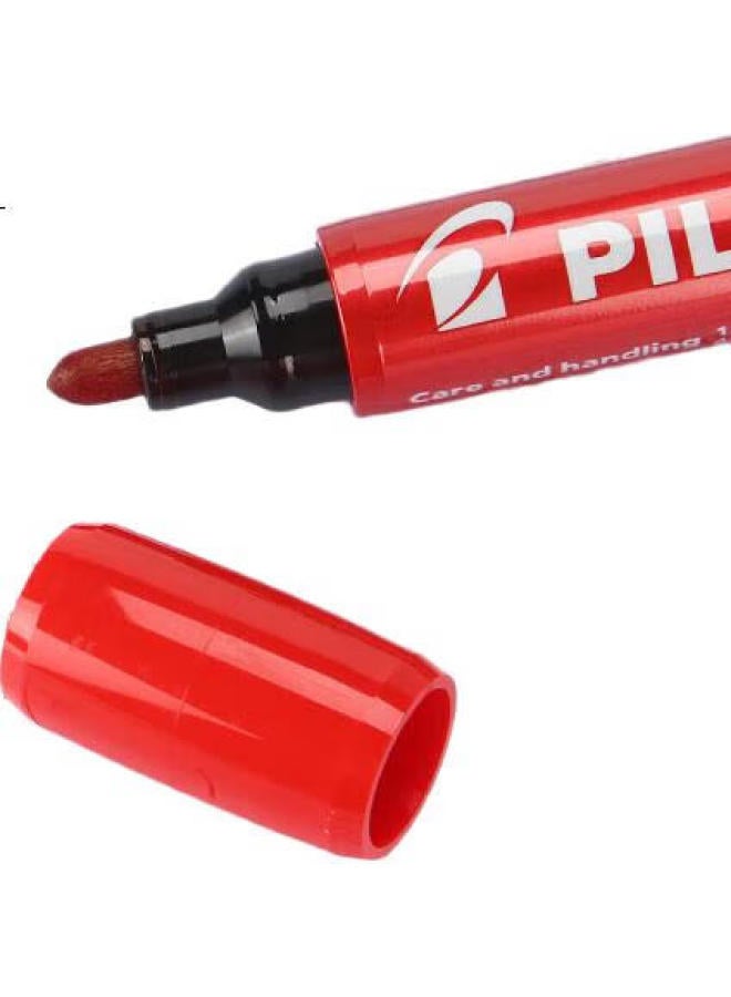 Pilot Oil-Based Marker Pen Sca-100 F Fine Point Blue 12-Pack - Image 3