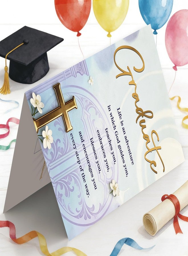 Londue Christian Graduation Card, Religious Graduation Gift for Her Him Family, Inspirational Faith-Based Blessings for High School, College & University Graduates - Image 4