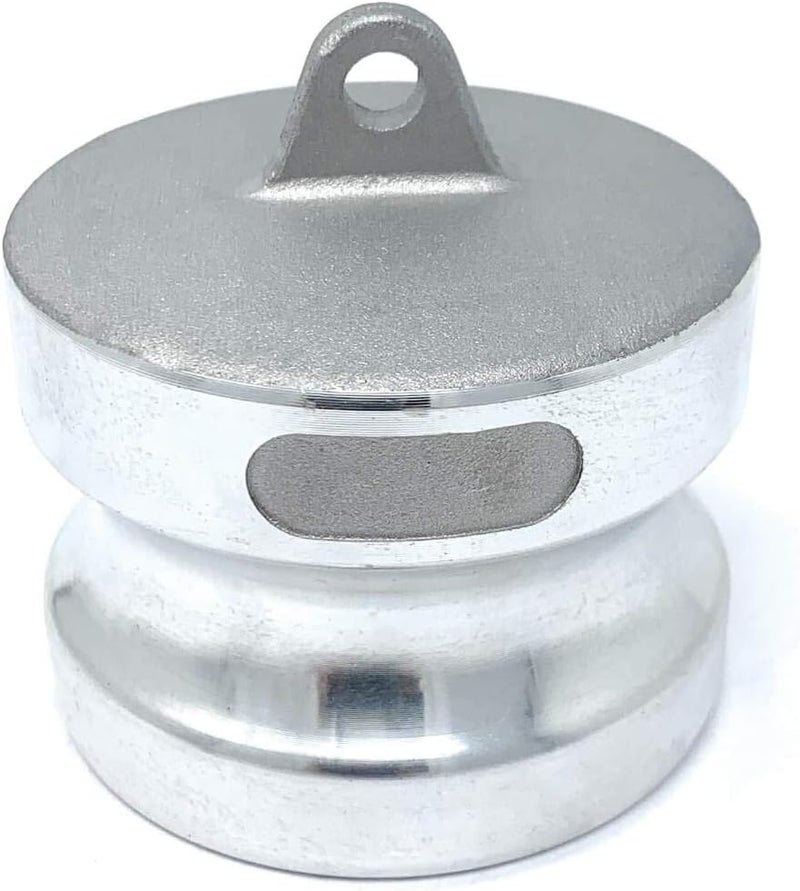 Gloxco Cam and Groove Fitting, Aluminum, Type DP, 2" Male Camlock Dust Plug (CAM-20-DP-AL) - Image 1