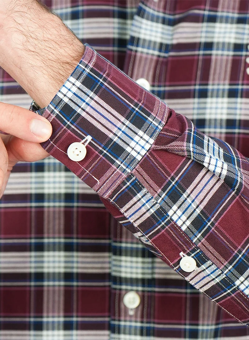 GIORDANO  Men's Oxford Long Sleeve Shirt for Men | Best Price UAE