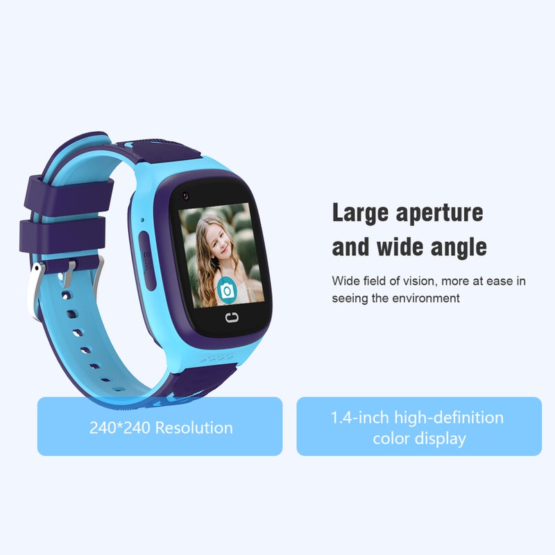 ساعات أطفال ذكية LT31 4G: مكالمة هاتفية، دردشة فيديو، تحديد الموقع عبر LBS/GPS/WIFI، مكالمة طوارئ (SOS)، كاميرا، ساعة منبه، مقاومة للماء في الحياة اليومية - Image 5