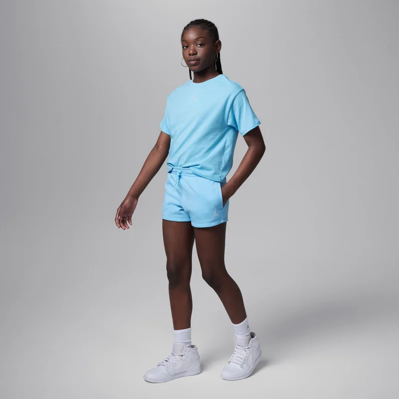 Jordan Blue Kids' Jumpman Essential Shorts for Women | Best Price UAE