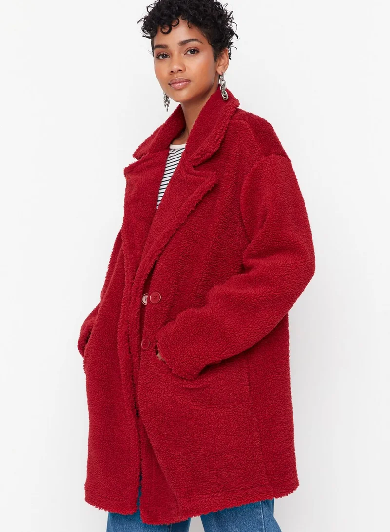 trendyol Oversized Quilted Coat