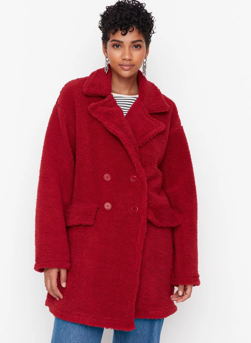 trendyol Oversized Quilted Coat