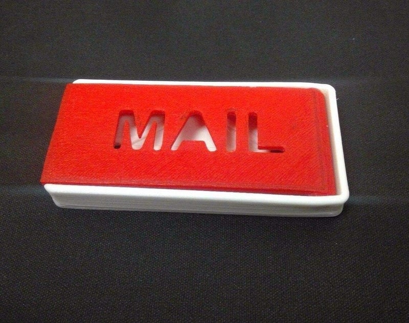Earthtec Mailbox Flag, Front Mount, Great on Brick/Stone Mailbox, Stylish Replacement - Image 4