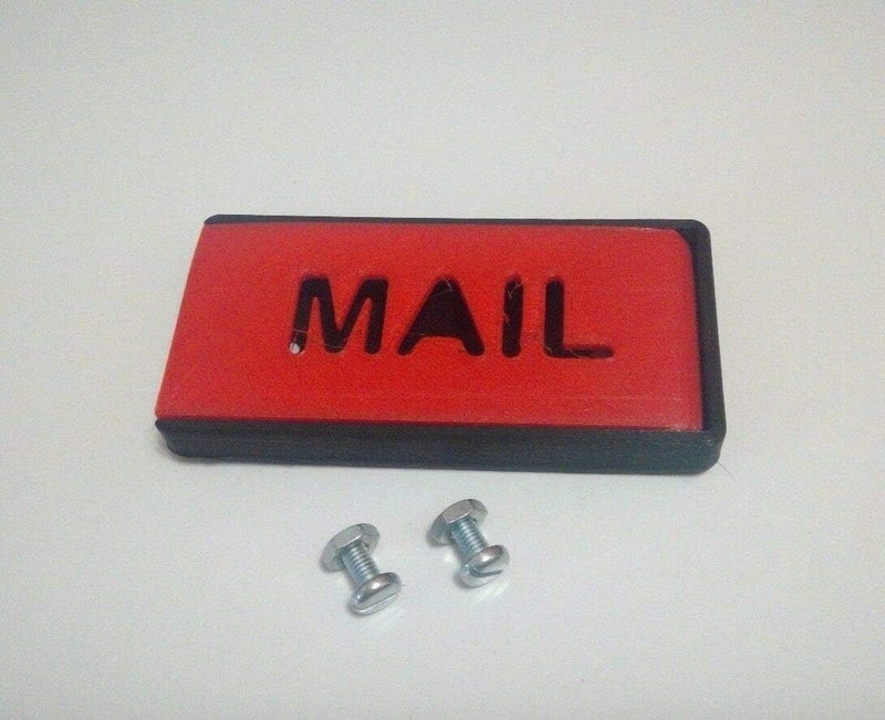 Earthtec Mailbox Flag, Front Mount, Great on Brick/Stone Mailbox, Stylish Replacement - Image 3