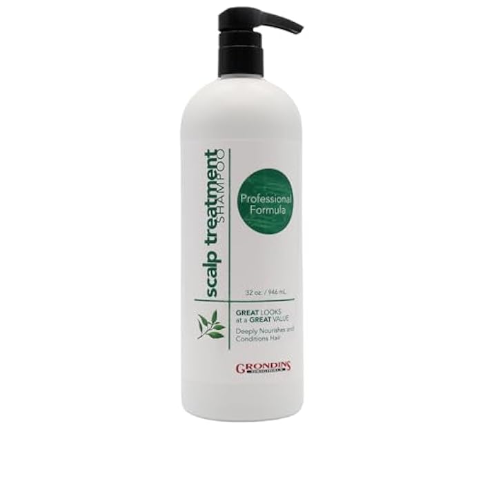 Scalp Treatment Shampoo. Tea Tree, Peppermint, and Lavender, Infused with Aloe Vera and Keratin, 32 oz (946 mL) - Image 1
