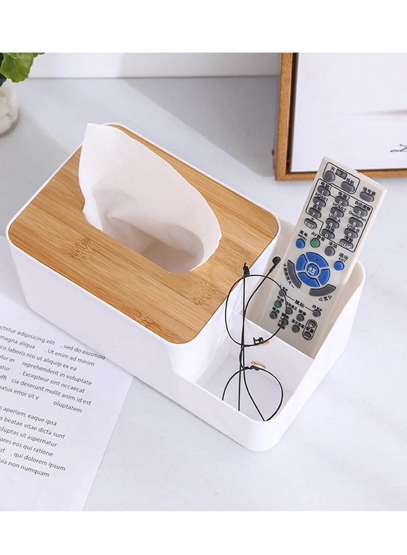 Napkin Holder with Remote Control Storage for Home or Office - Image 3