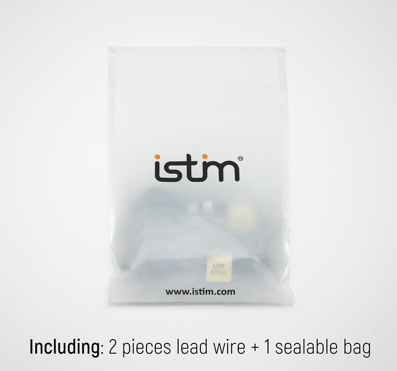 iStim 45" Lead Wires Replacement for TENS/EMS/IF Electrodes Units Pads /∅2mm pin Cable connectors (2 Pieces) - Image 3