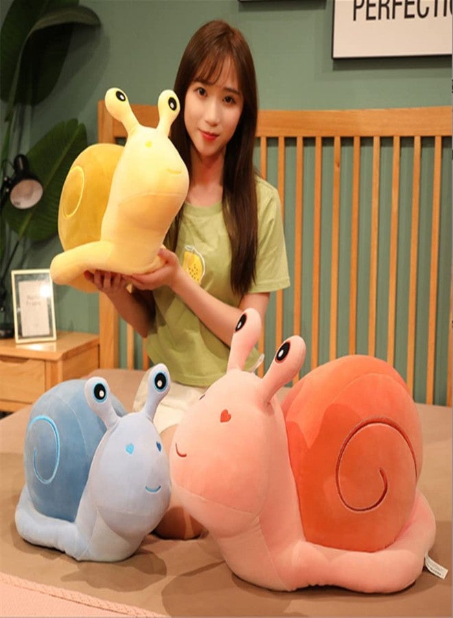 OPHRBU 8" Cute Cartoon Snail Doll Plush Toy Cute Soft Snail Plush Toy Snail Stuffed Animal Toy Big Snail Pillow Doll for Valentine's Day Children's Birthday Home Decoration. (Pink) - Image 4