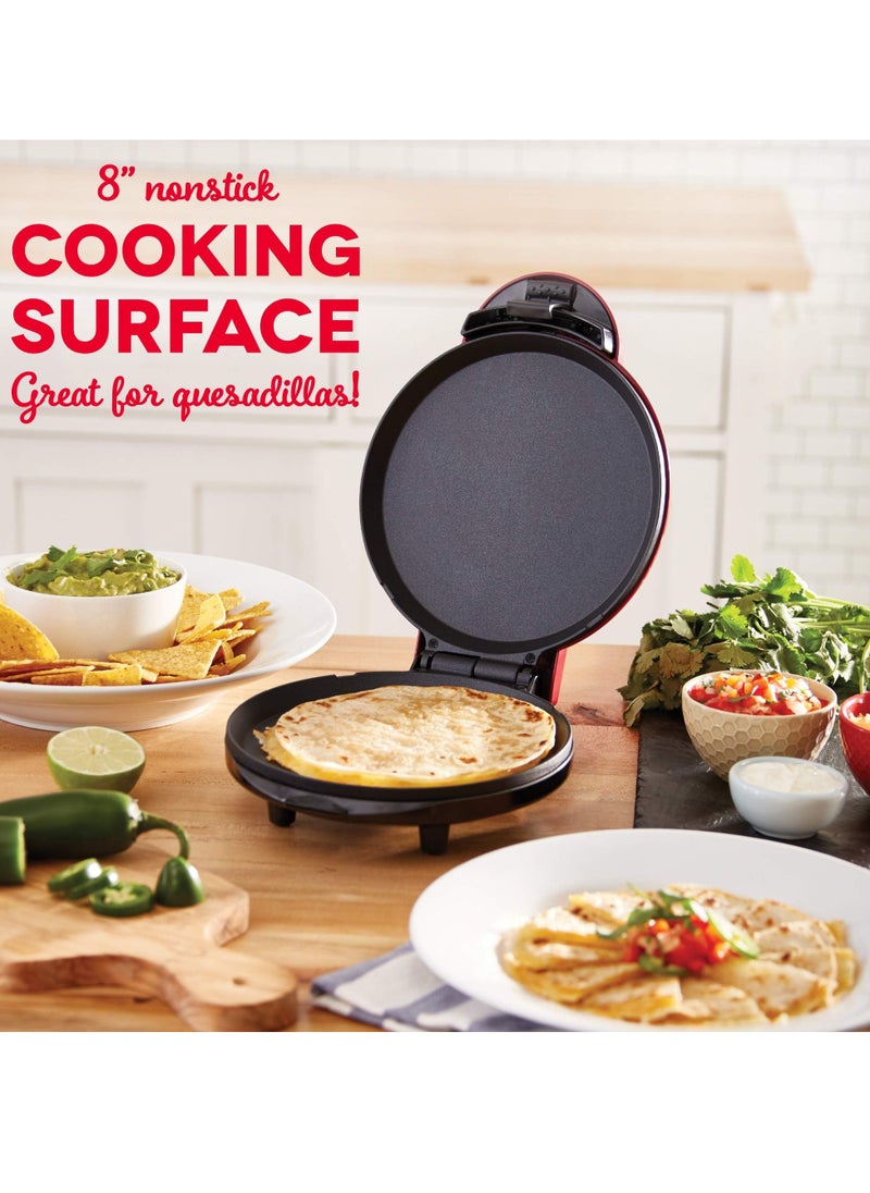 WENTCCION - Waffle Maker for Waffles, Paninis, Hash Browns other Breakfast, Lunch, or Snacks, with Easy to Clean, Non-Stick Cooking Surfaces - Red - Image 1