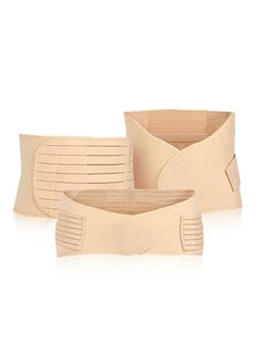 Postpartum Belly Wrap 3 in 1 Post Partum Support Girdles C-Section Recovery Belly Waist Pelvis Wrap